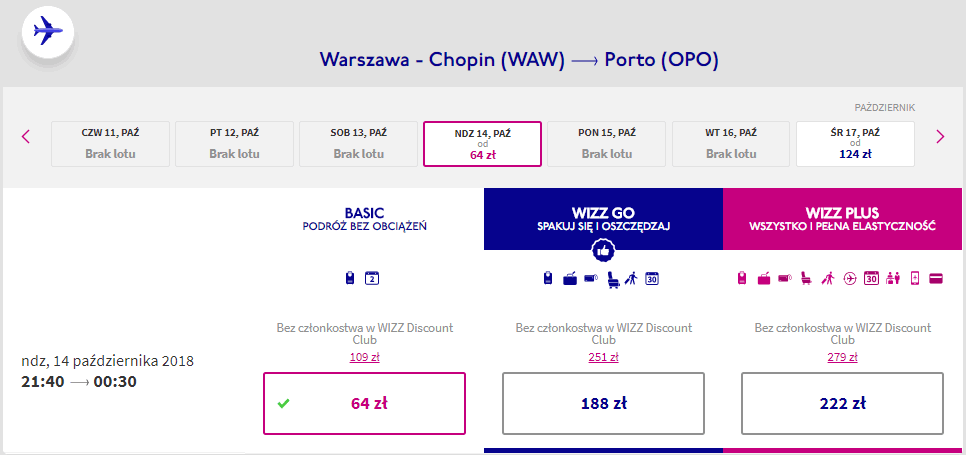 rezerwacja lotów z warszawy do porto