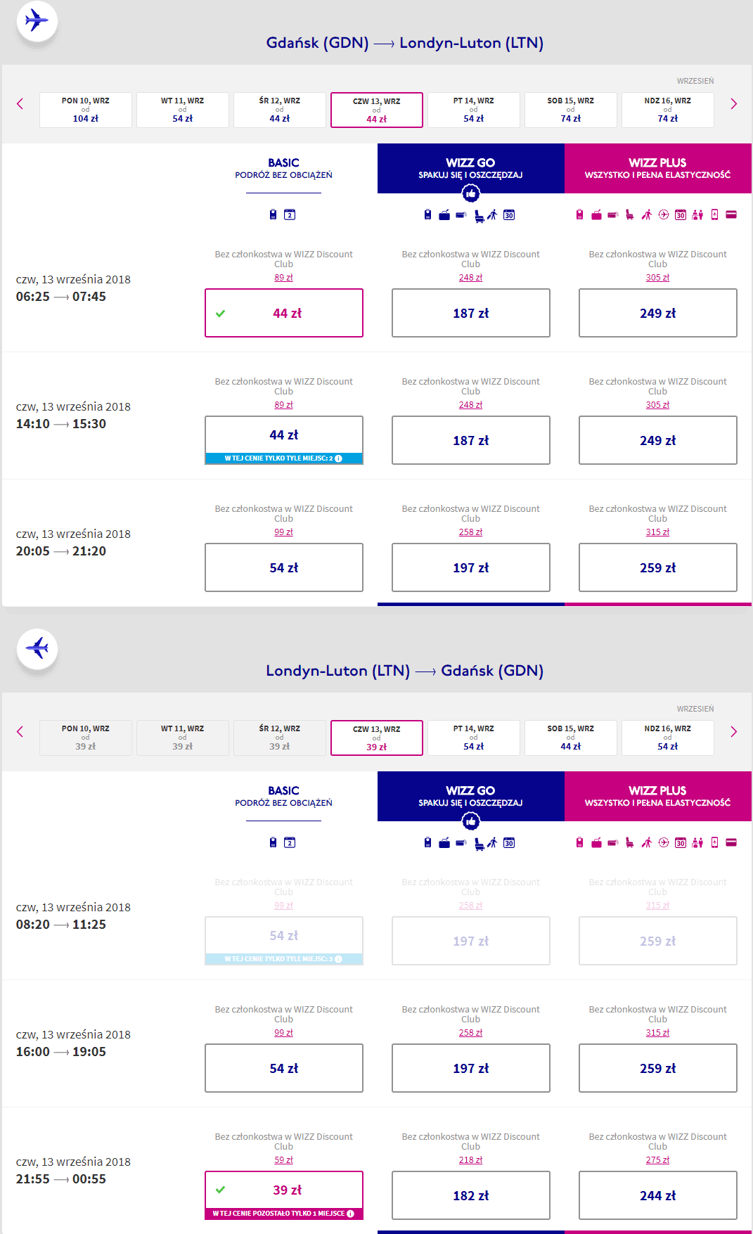 rezerwacja lotów z gdańska do londynu
