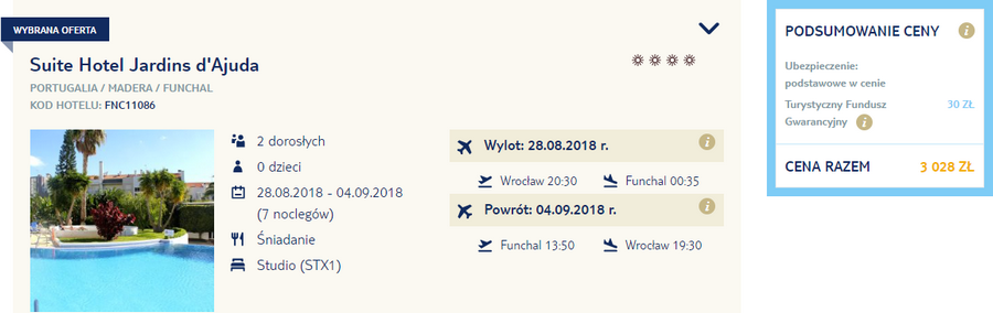 rezerwacja wczasów