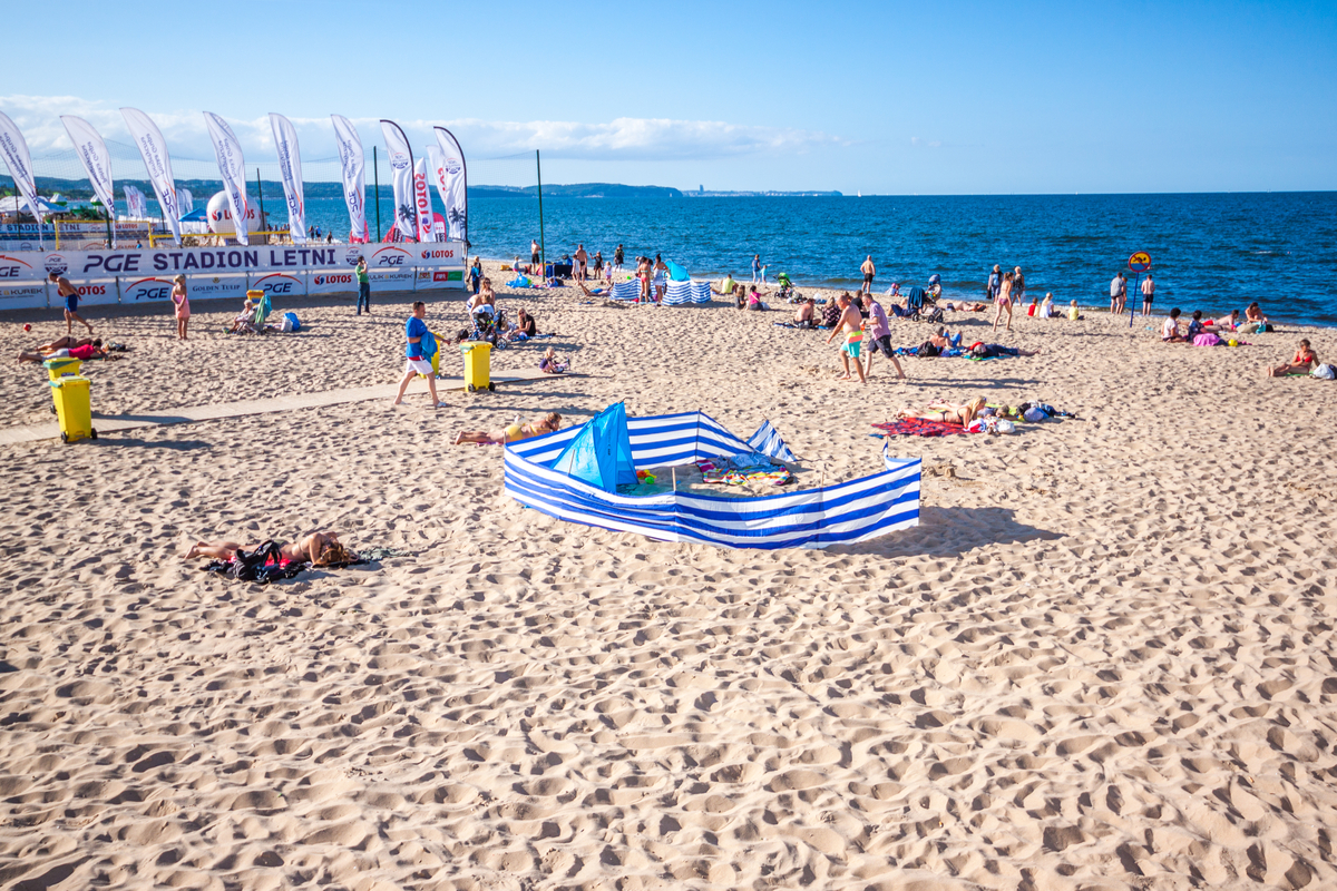 Brzeźno plaża