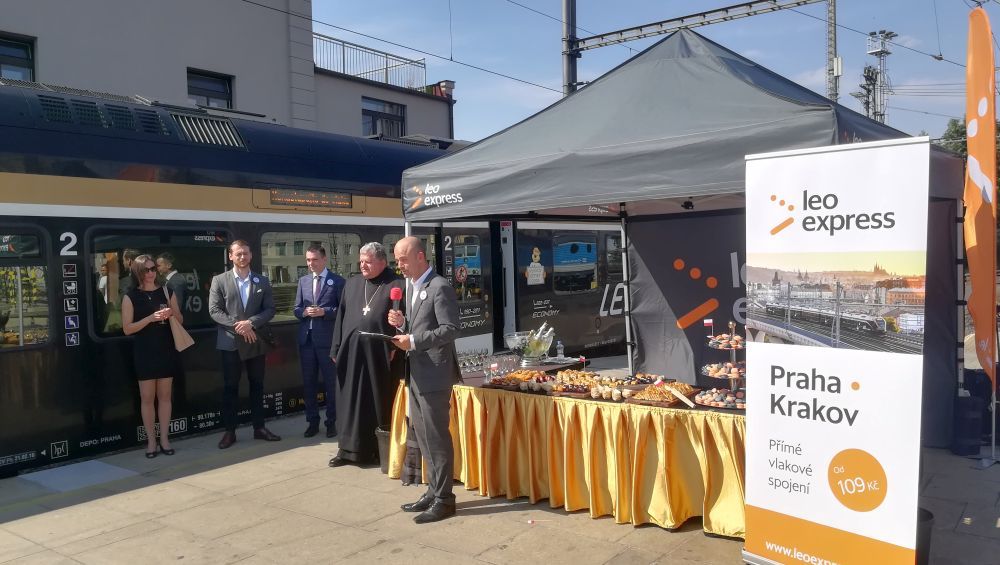 Inauguracja połączenia Leo Express do Polski