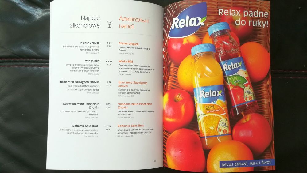 Menu Leo Express