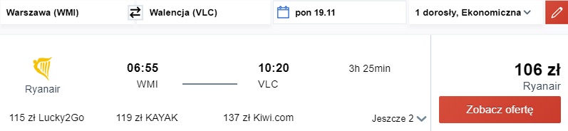 rezerwacja lotów