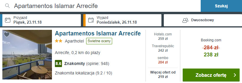 rezerwacja noclegów