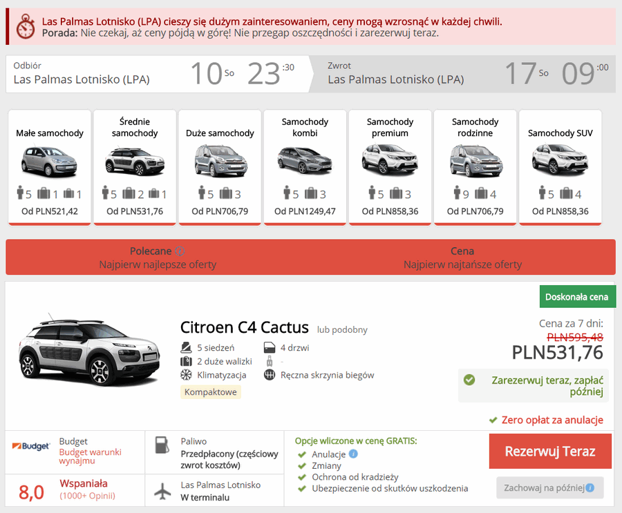 gran canaria auto