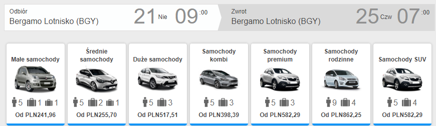 bergamo auto
