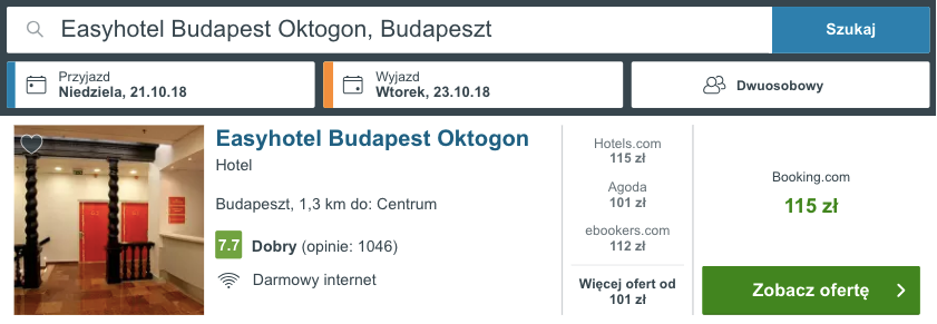 zarezerwuj hotel w budapeszcie