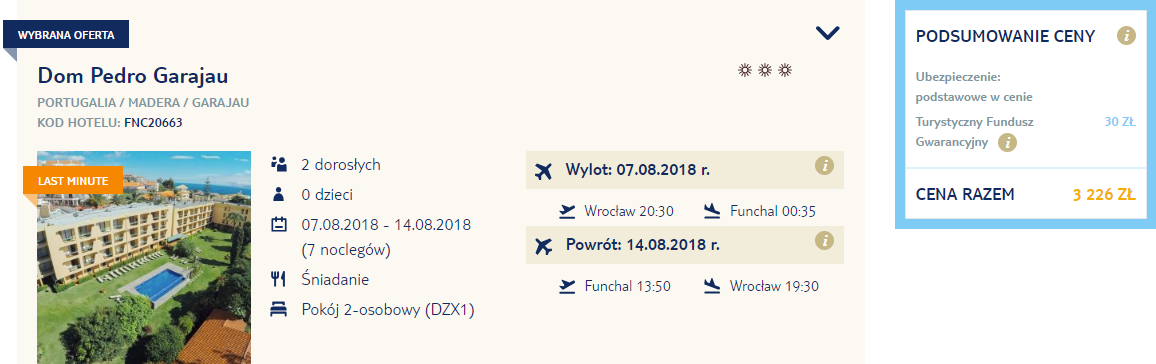 rezerwacja wczasów