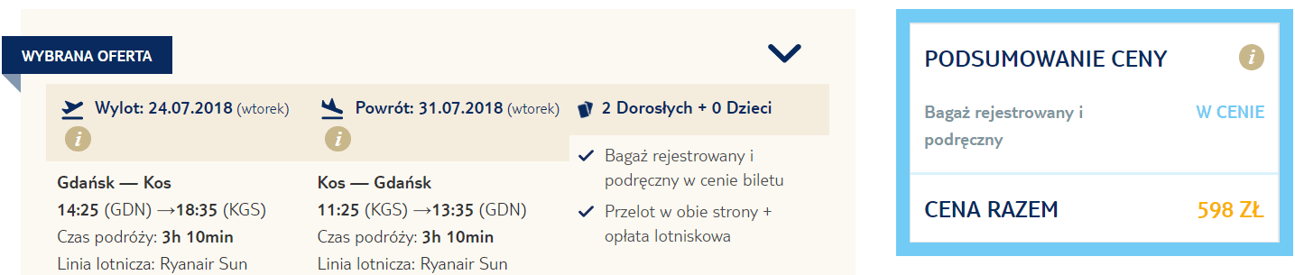 rezerwacja lotów z gdańska na kos