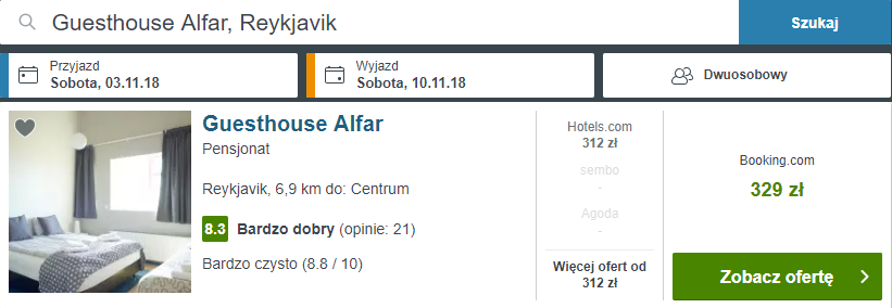 rezerwacja noclegów
