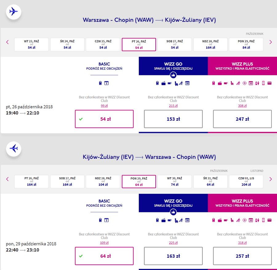 loty do kijowa na weekend
