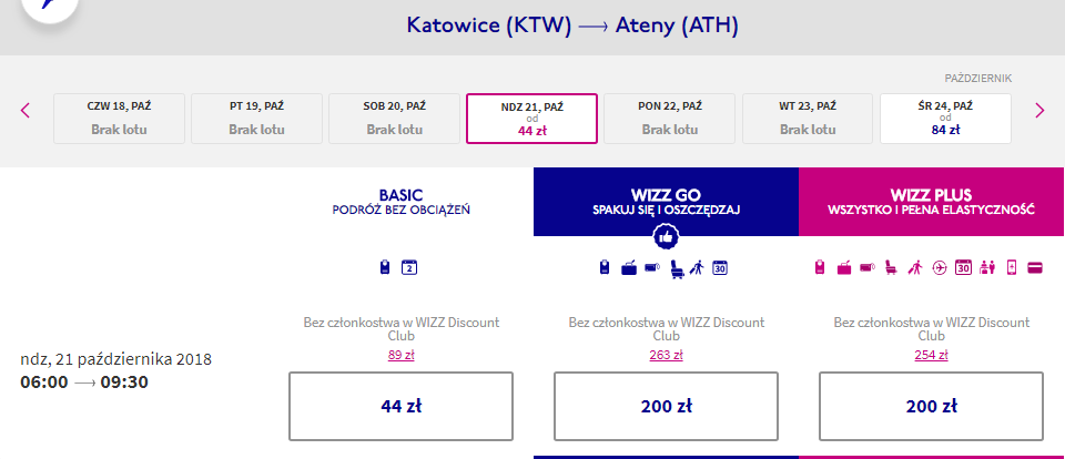 Rezerwacja przelotów do Aten