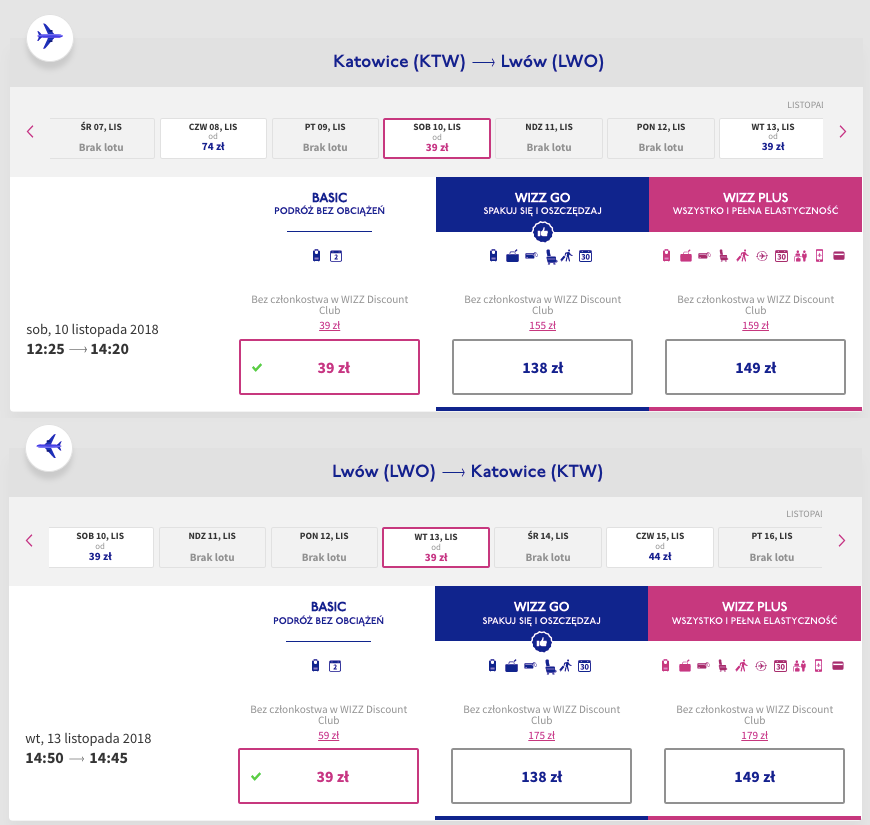 zarezerwuj loty do lwowa