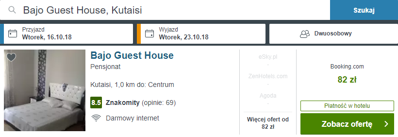 rezerwacja noclegów