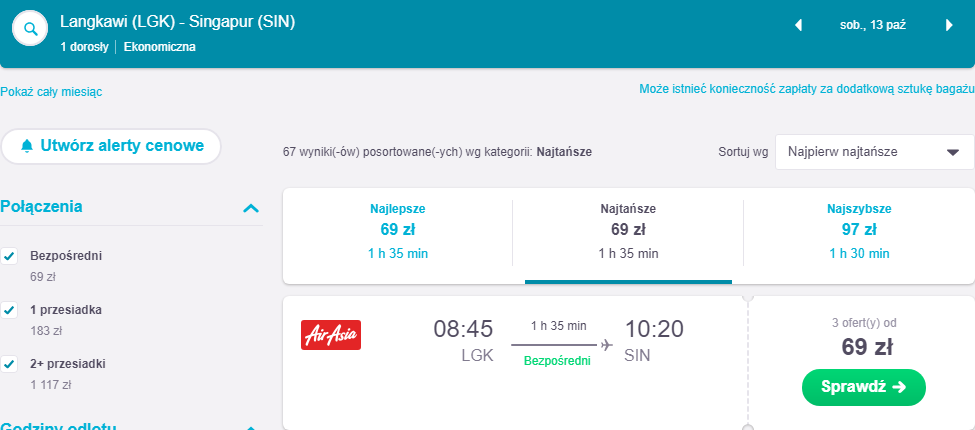 Rezerwacja przelotów