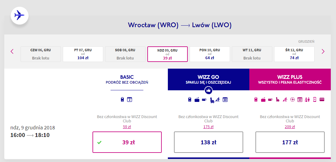 lwów loty