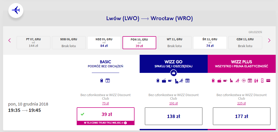 lwów loty