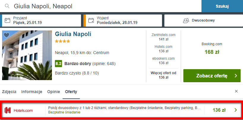 rezerwacja noclegów
