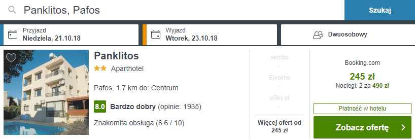 rezerwacja noclegów
