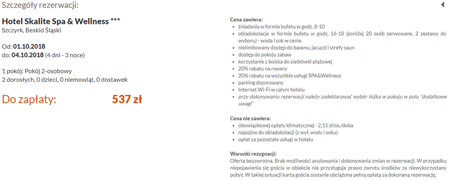 rezerwacja hotelu