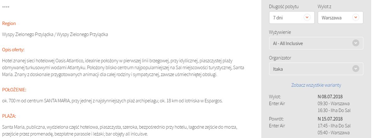 republika zielonego przylądka rezerwacja