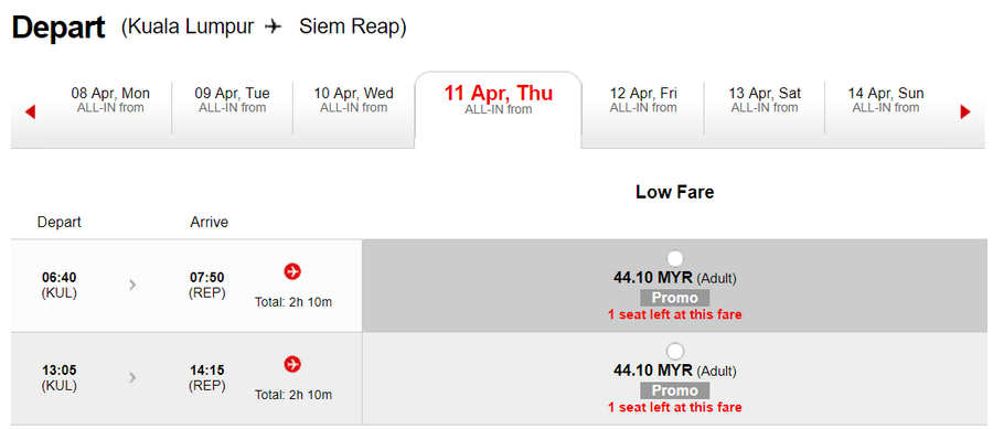 Siem Reap tanie loty