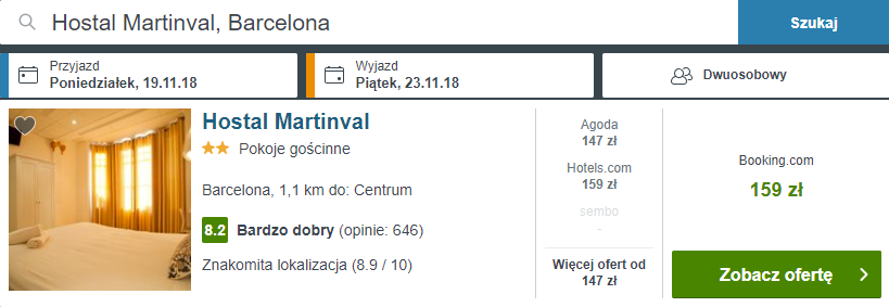 rezerwacja noclegów