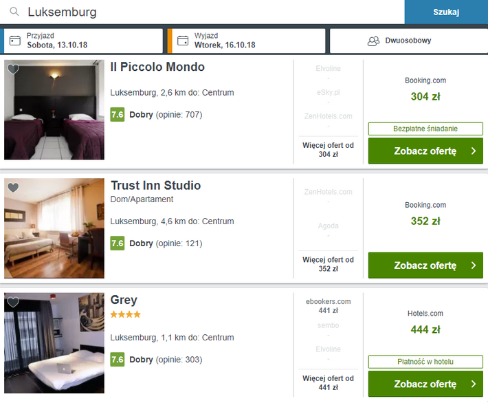 rezerwacja noclegów