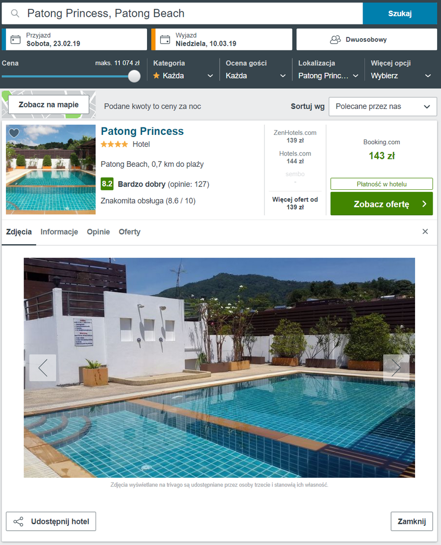 phuket noclegi