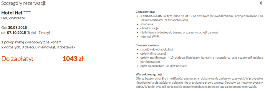 rezerwacja noclegów