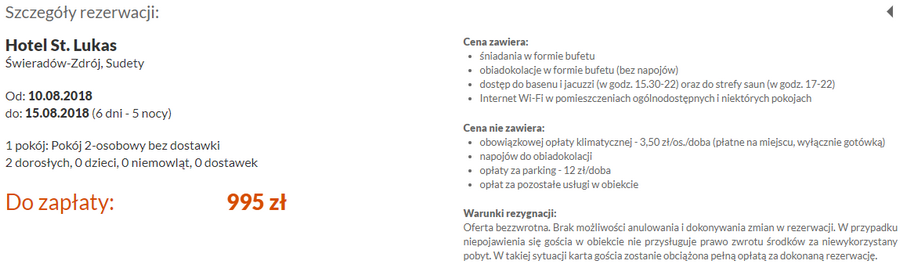 travelist rezerwacja