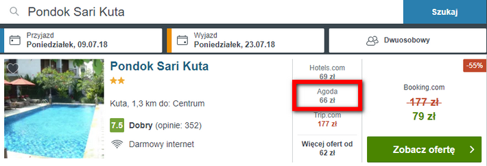 rezerwacja noclegów