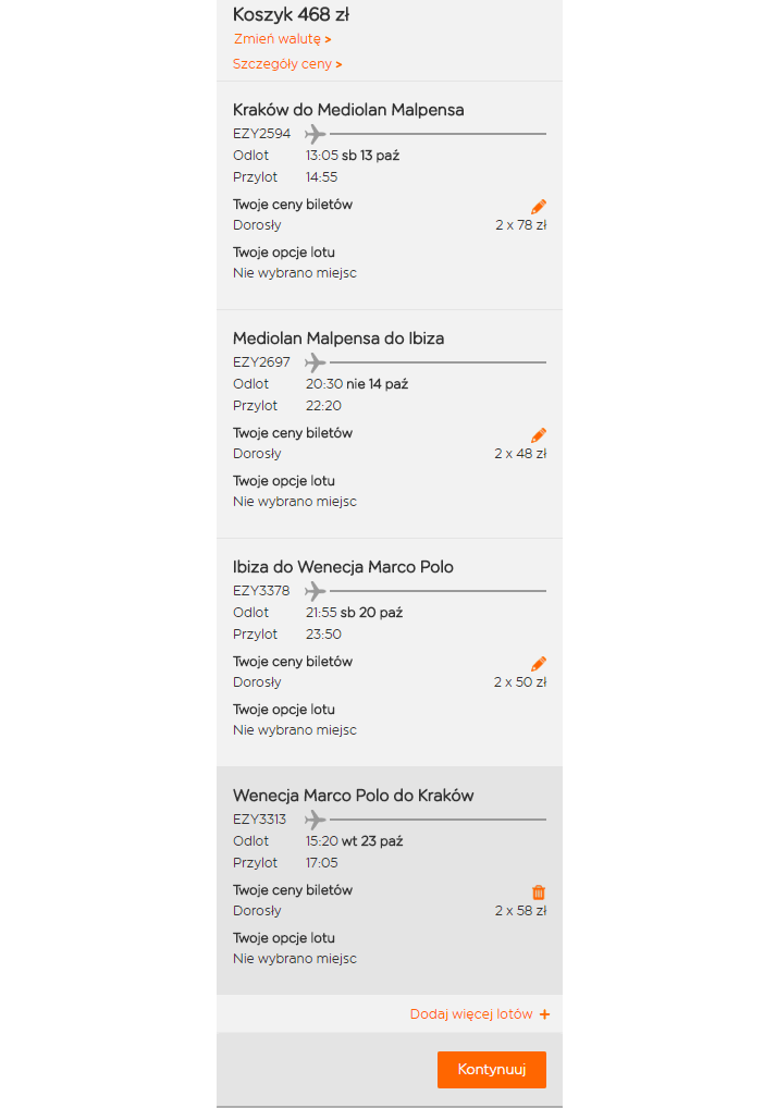 rezerwacja lotów z krakowa na ibizę