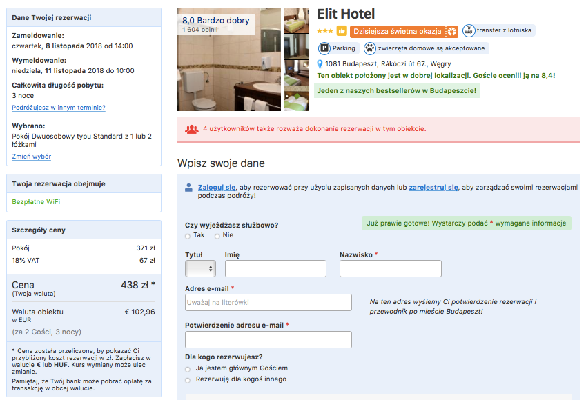 hotel budapeszt