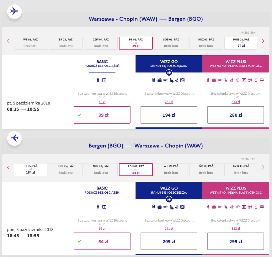 zarezerwuj loty do bergen