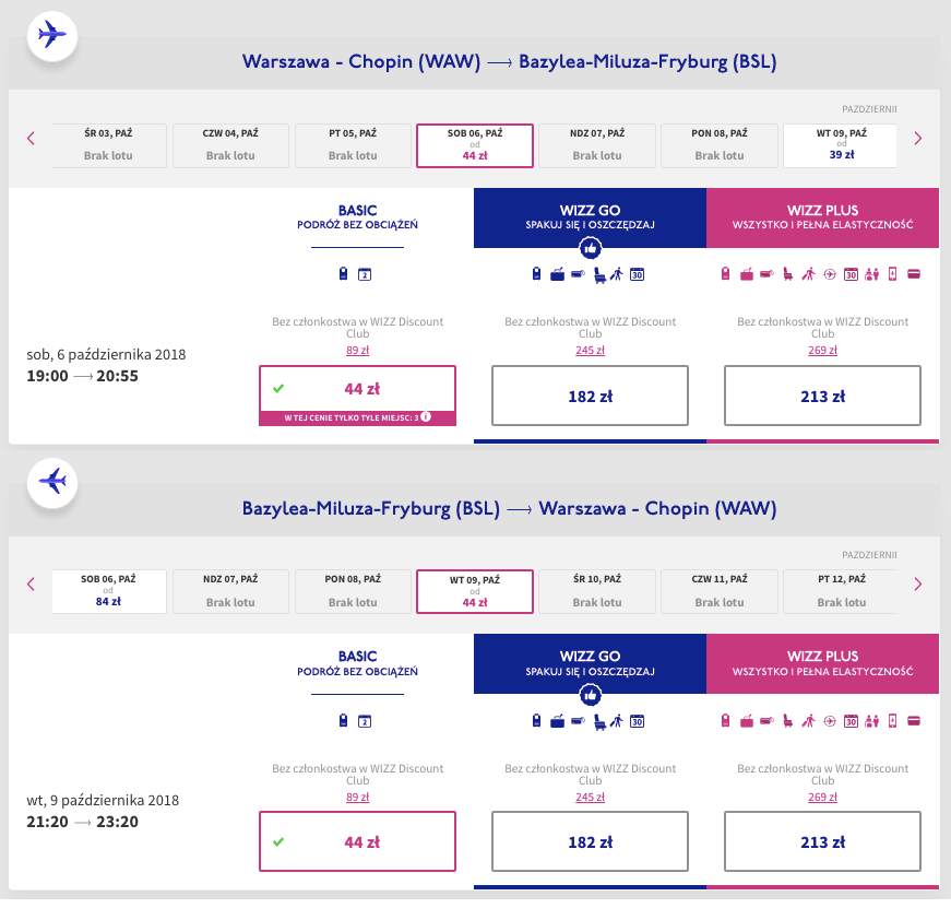 zarezerwuj loty do bazylei