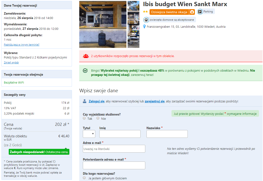 ibis budget Wien Sankt Marx