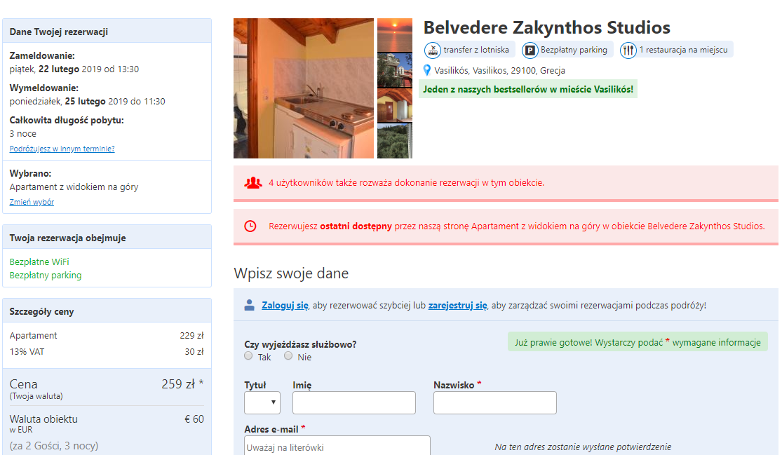 zakynthos noclegi