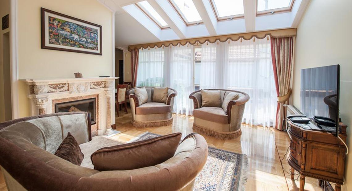 salon w pałacu