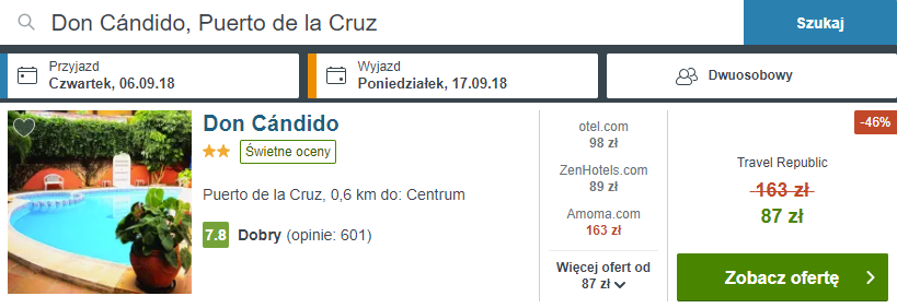 rezerwacja noclegów