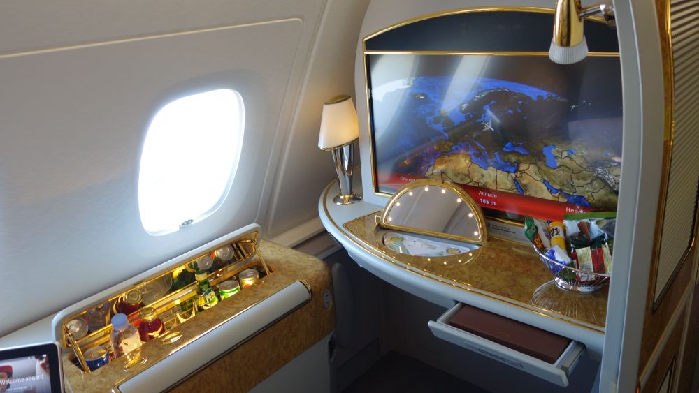 Pierwsza klasa w Emirates