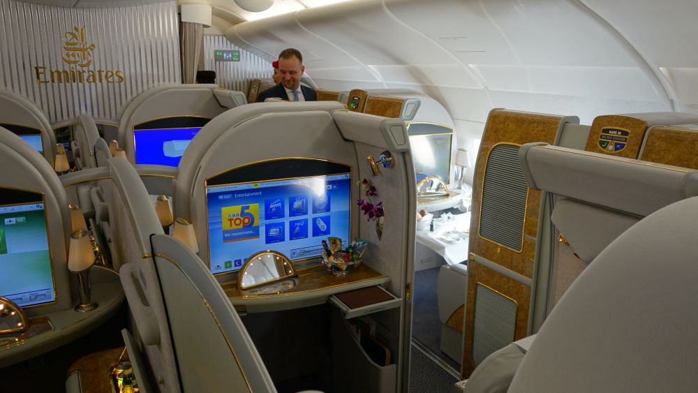 Pierwsza klasa w Emirates