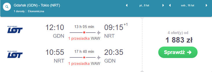 rezerwacja lotów