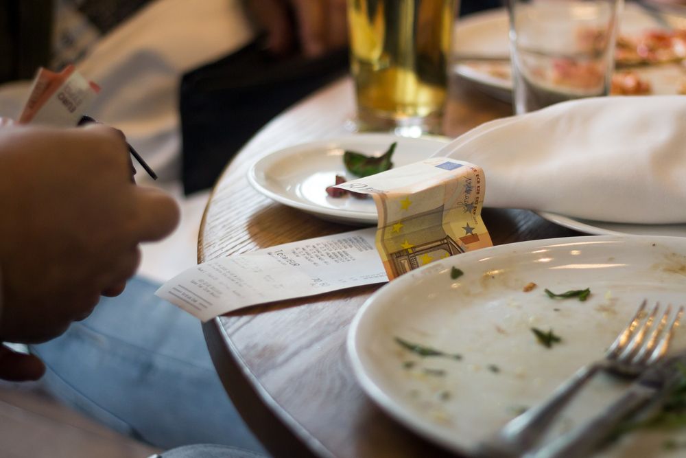 Rachunek w restauracji