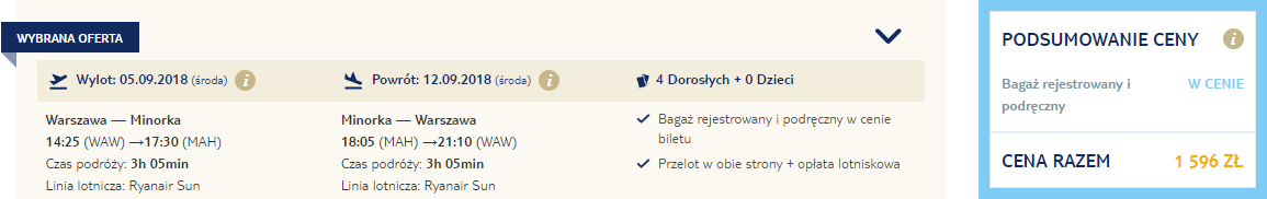 rezerwacja lotów