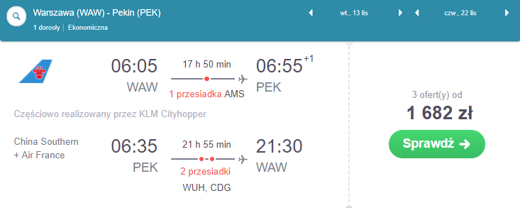 rezerwacja lotów