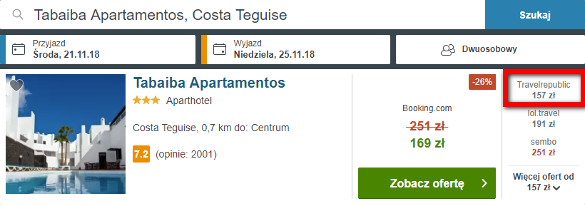 rezerwacja noclegów