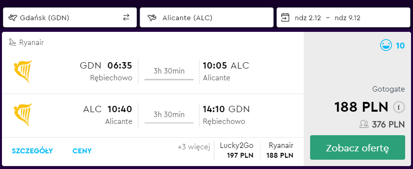 alicante loty