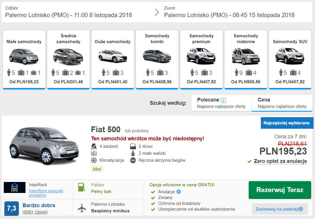 palermo auto
