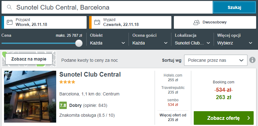 barcelona noclegi